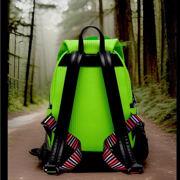 NEW Loungefly Nightmare Before Christmas OOGIE BOOGIE Glow in the Dark Backpack - Picture 4 of 5